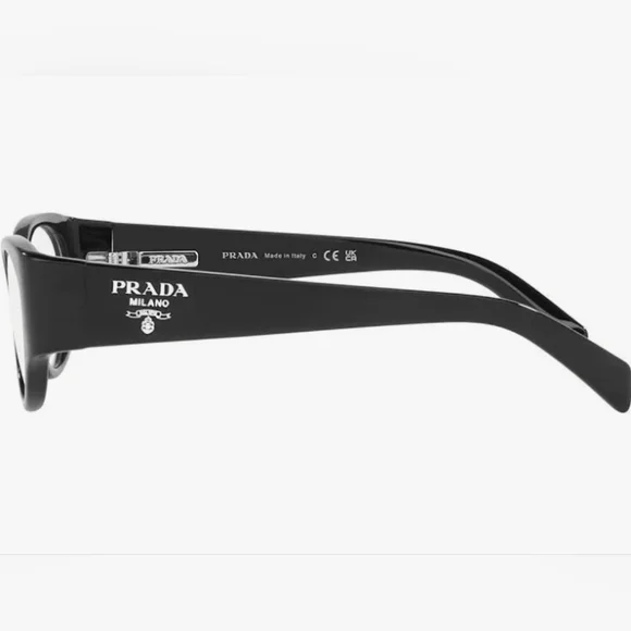 Prada Women's Butterfly Eyeglasses, Model PR 06ZV. - Picture 2 of 3